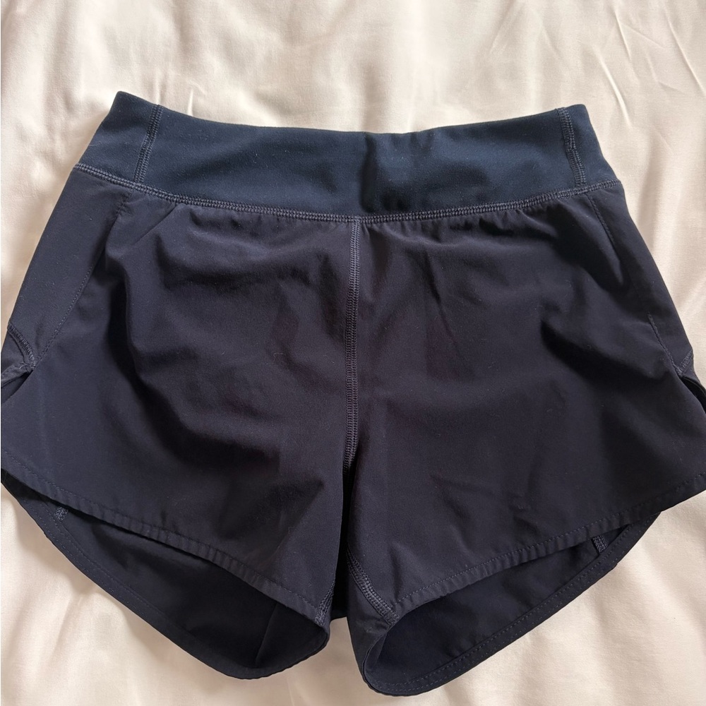 athleta girl navy blue shorts